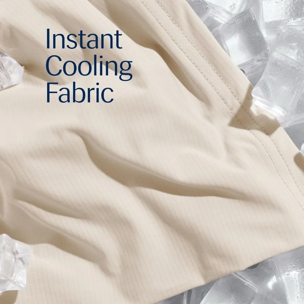 REST® Evercool®+ Flat Sheet Cali King/King Size, Breathable Luxury Bedding ivory